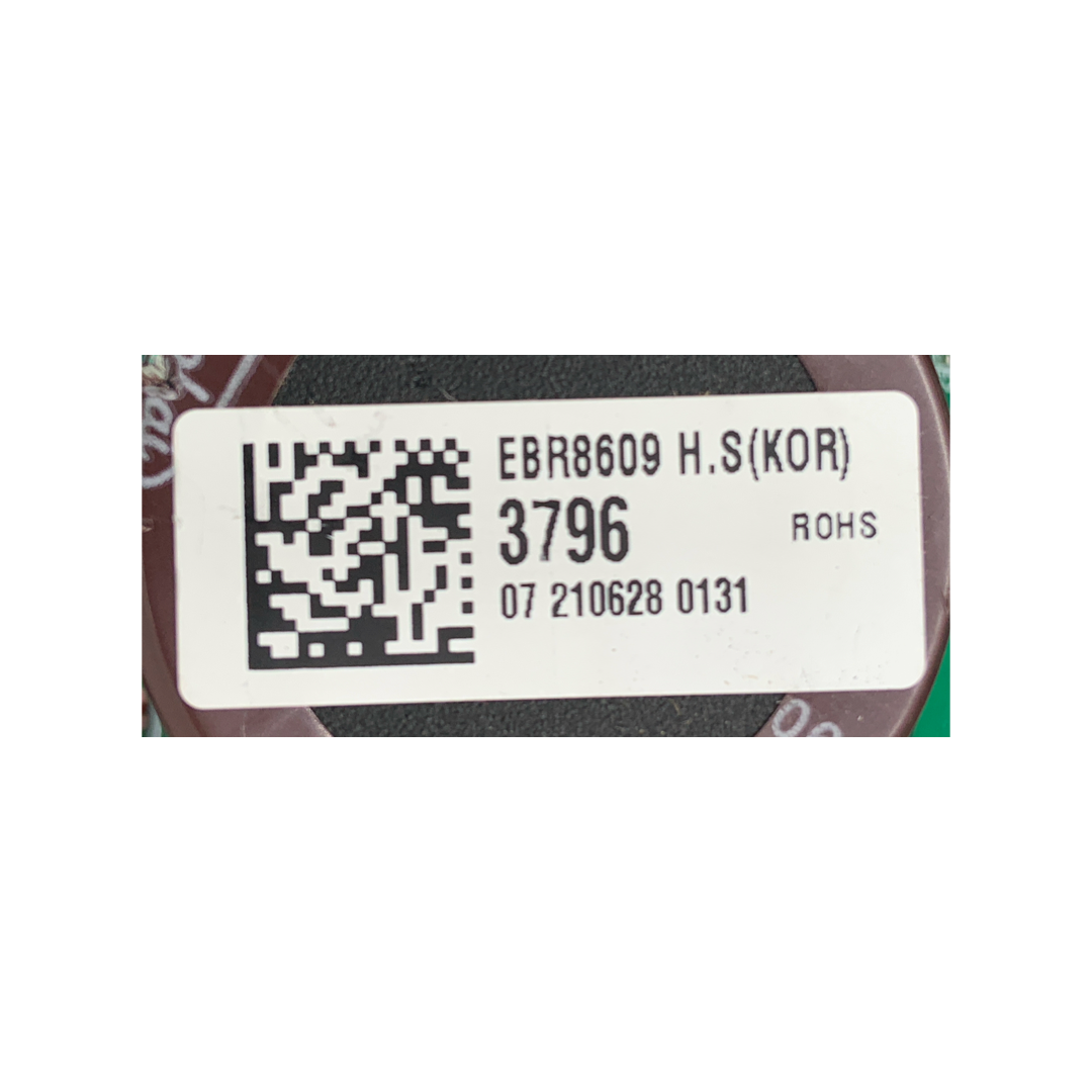 LG Refrigerator Control Board - Part Number EBR86093796