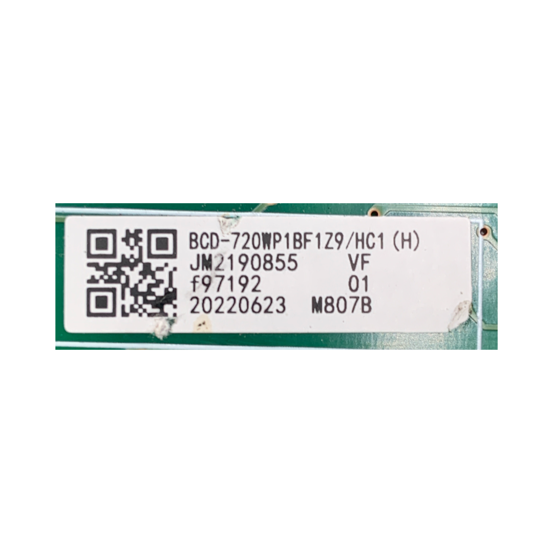 Whirlpool Refrigerator Control Board - Part Number JM2190855