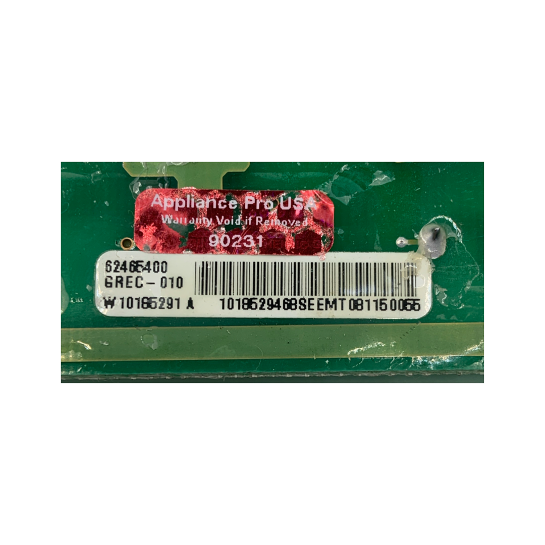 Whirlpool Refrigerator Control Board - Part Number W10185291A