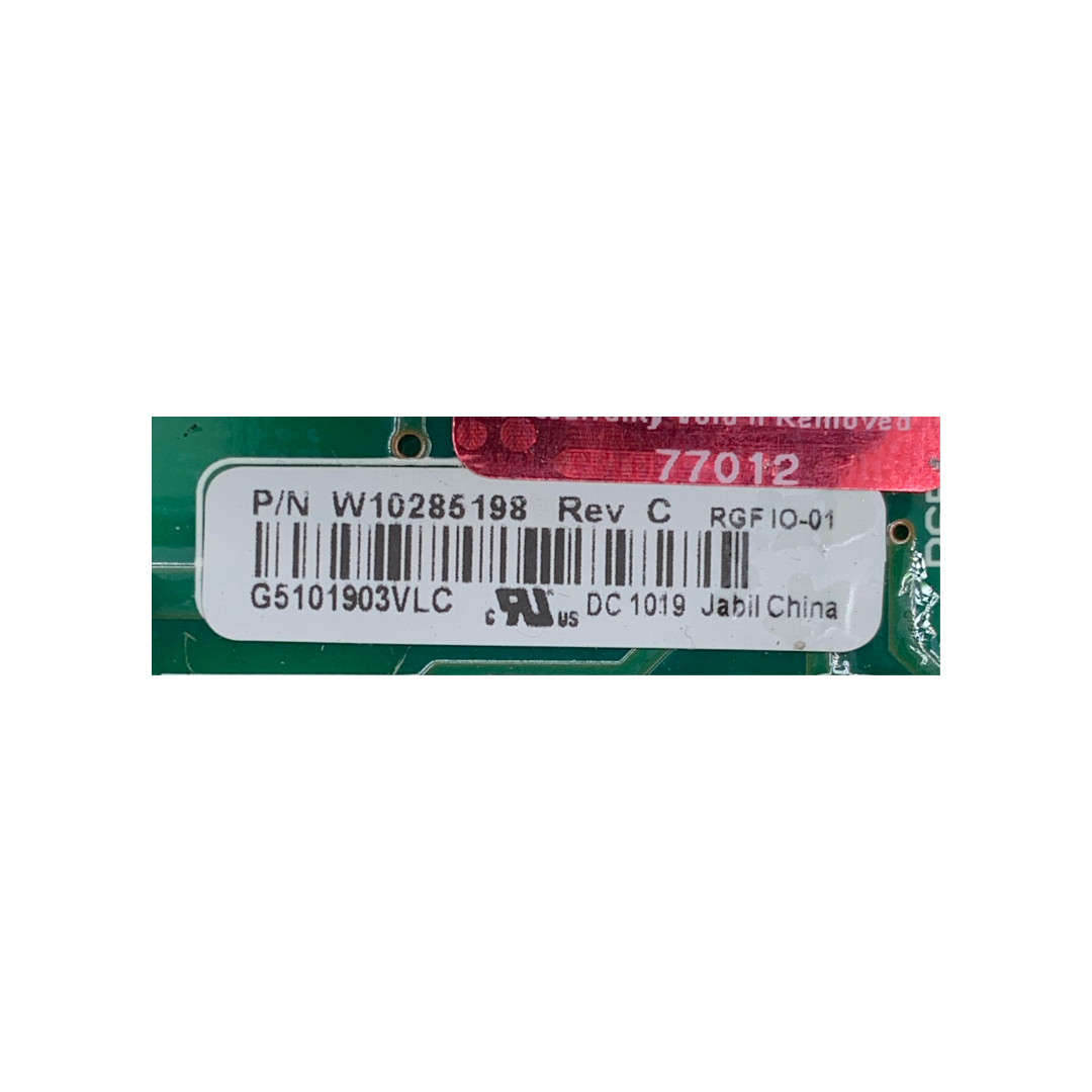Whirlpool Refrigerator Control Board - Part Number W10285198