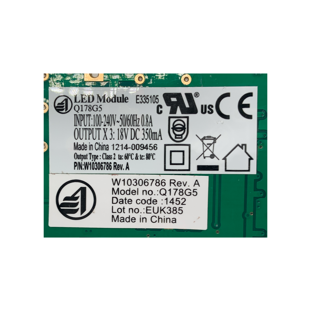 Whirlpool Refrigerator Control Board - Part Number W10306786 - Appliance Pro USA