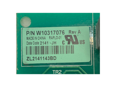 W10317076 Whirlpool Refrigerator Main Control Board Replacement — alternate view