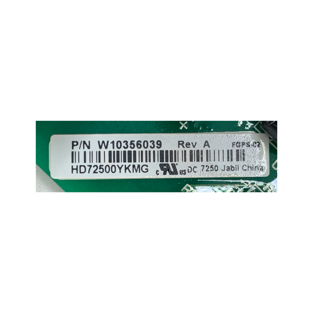 Whirlpool Refrigerator Control Board - Part Number W10356039 - Appliance Pro USA