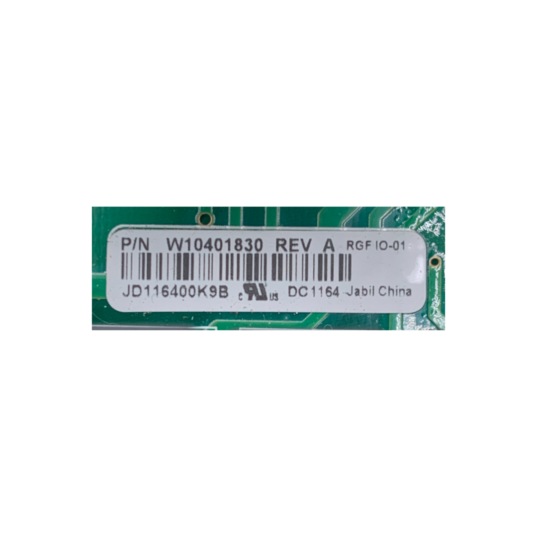 Whirlpool Refrigerator Control Board - Part Number W10401830 - Appliance Pro USA