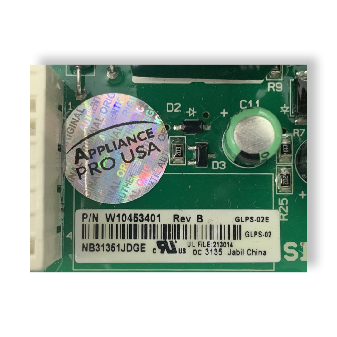Whirlpool Refrigerator Control Board - Part Number W10453401 - Appliance Pro USA