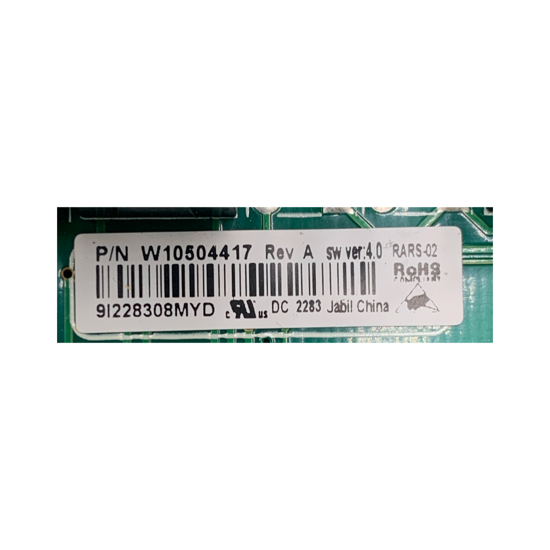 Whirlpool Refrigerator Control Board - Part Number W10504417 - Appliance Pro USA