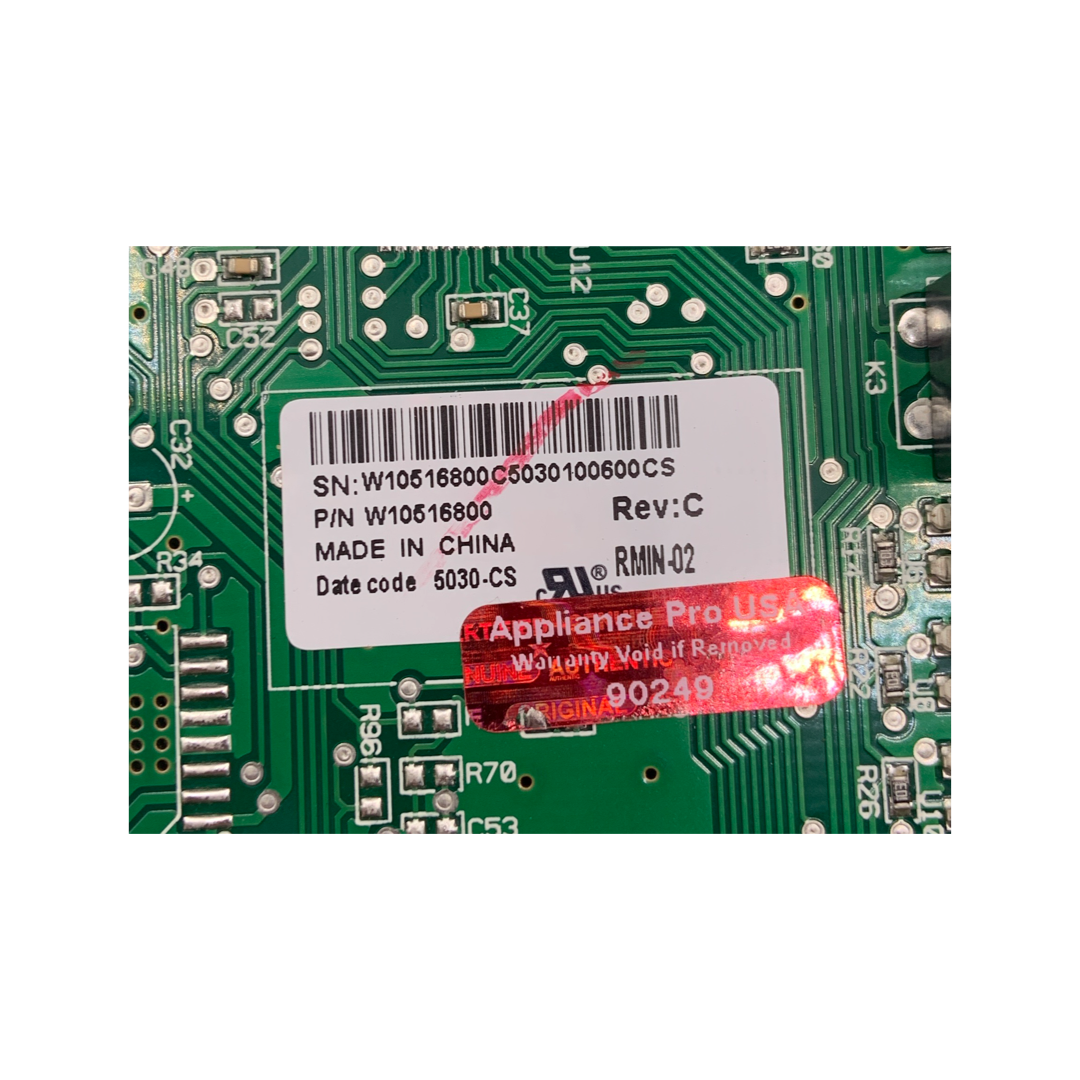 Whirlpool Refrigerator Control Board - Part Number W10516800 - Appliance Pro USA