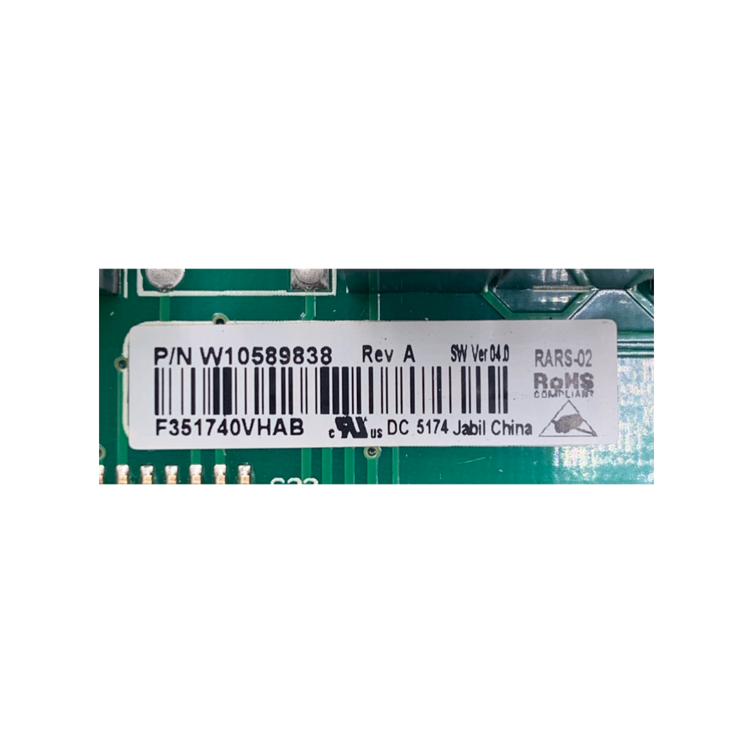 Whirlpool Refrigerator Control Board - Part Number W10589838 - Appliance Pro USA