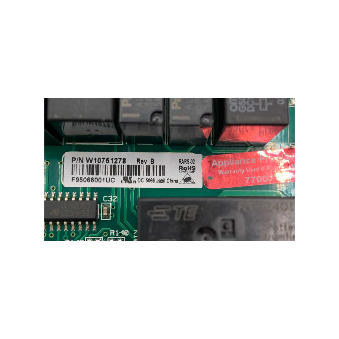 Whirlpool Refrigerator Control Board - Part Number W10751278 - Appliance Pro USA