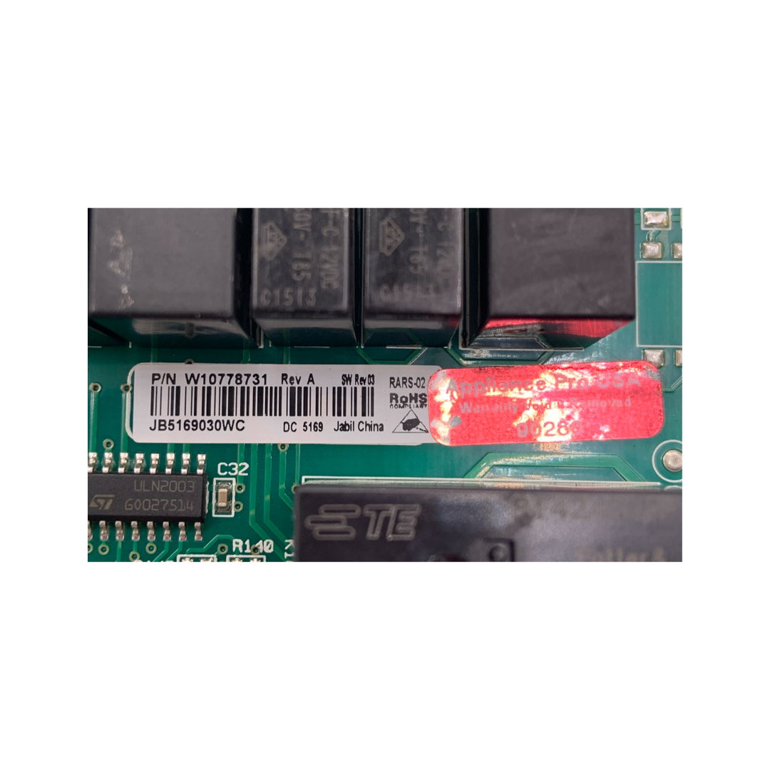 Whirlpool Refrigerator Control Board - Part Number W10778731 - Appliance Pro USA