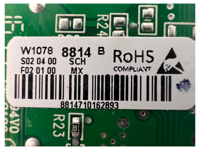 W10788814 Whirlpool Refrigerator LED Driver Board Replacement — alternate view