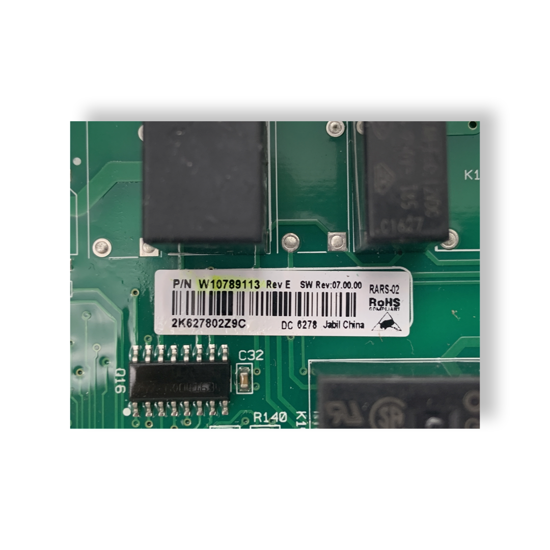 Whirlpool Refrigerator Control Board - Part Number W10789113 - Appliance Pro USA