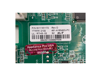 W11161172 Whirlpool Refrigerator Main Control Board Replacement — alternate view