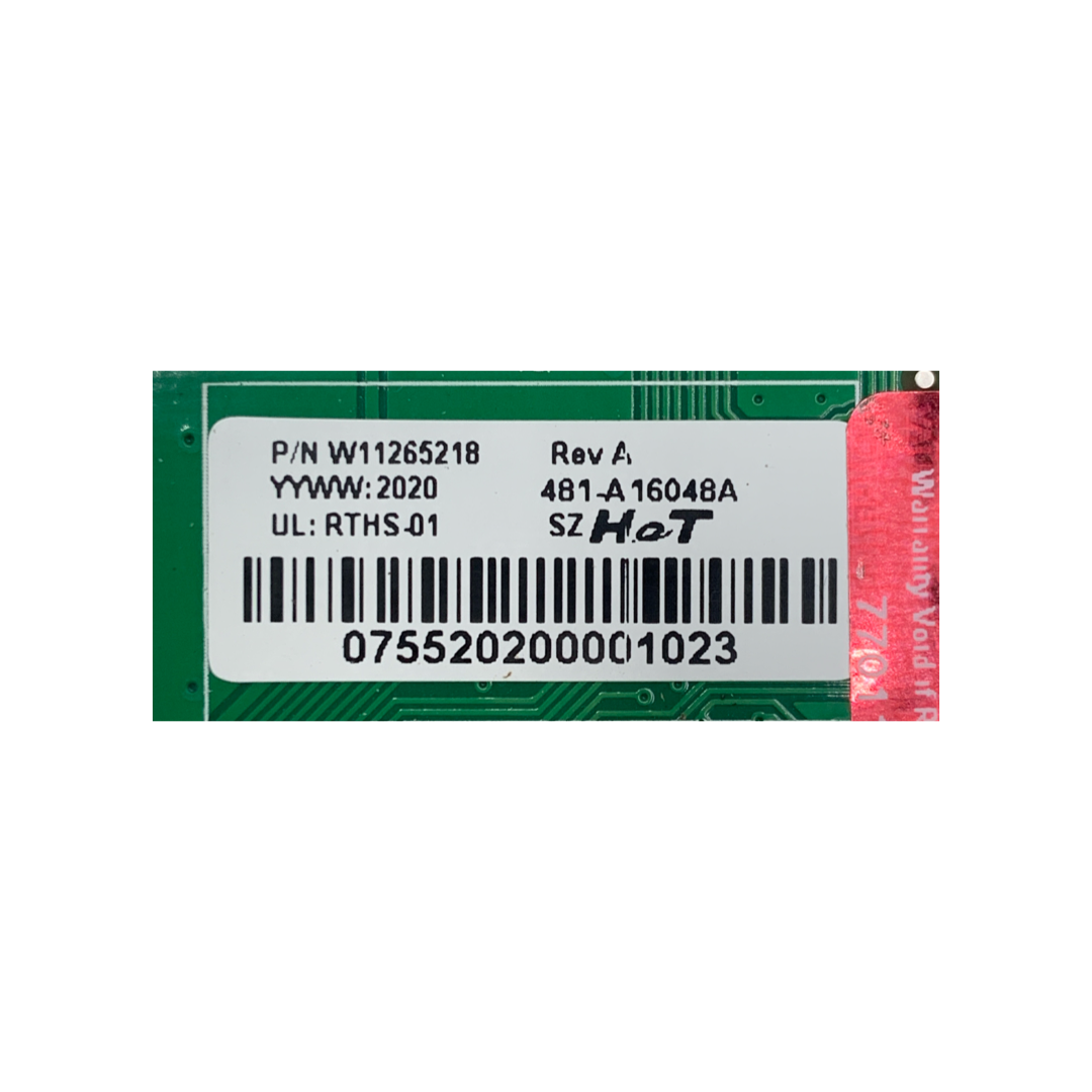 Whirlpool Refrigerator Control Board - Part Number W11235218