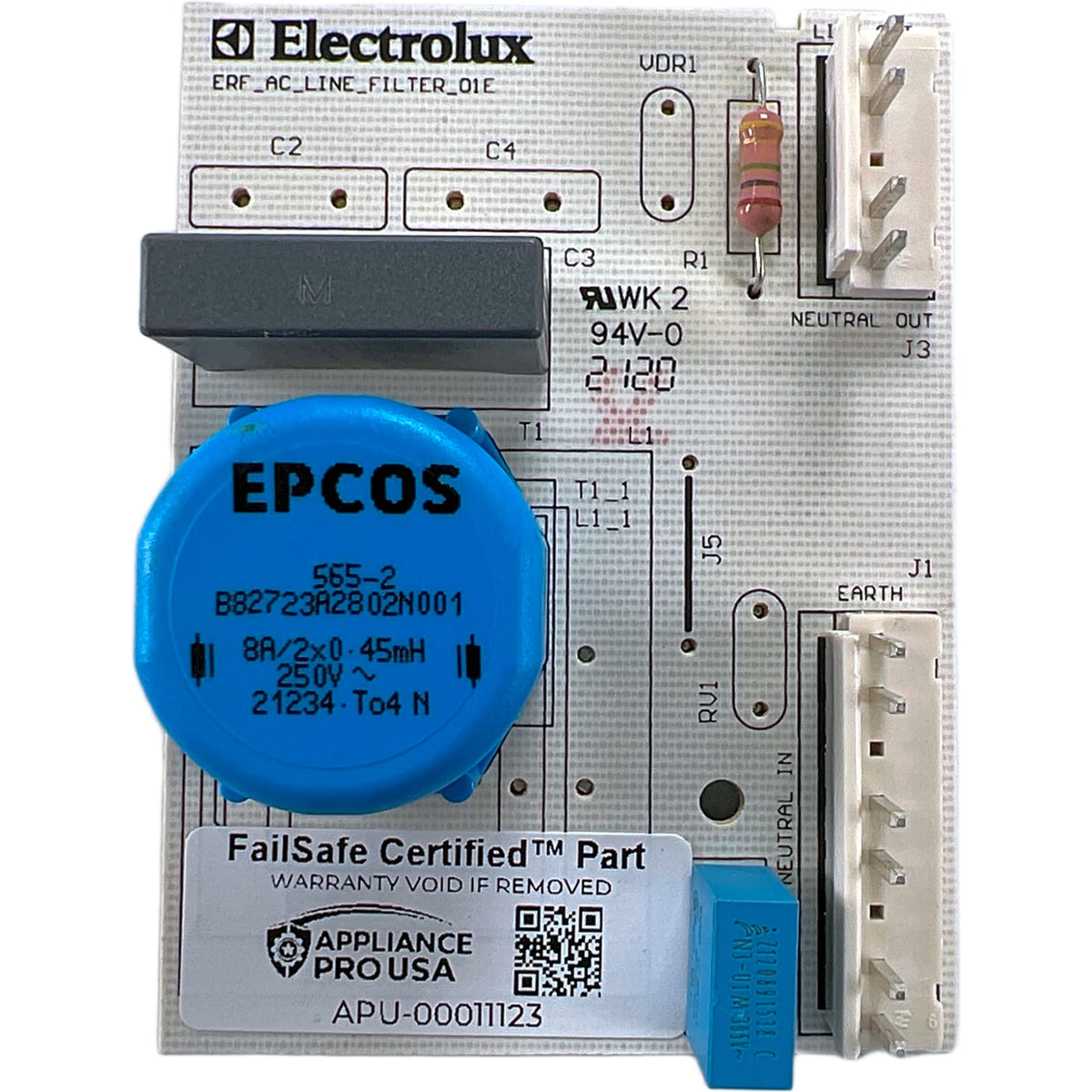 A05172504 Frigidaire Refrigerator Main Control Board - Genuine OEM FailSafe Certified Reconditioned