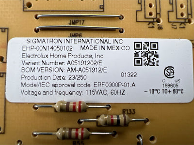 A05191202 Frigidaire Refrigerator Main Control Board Replacement — alternate view