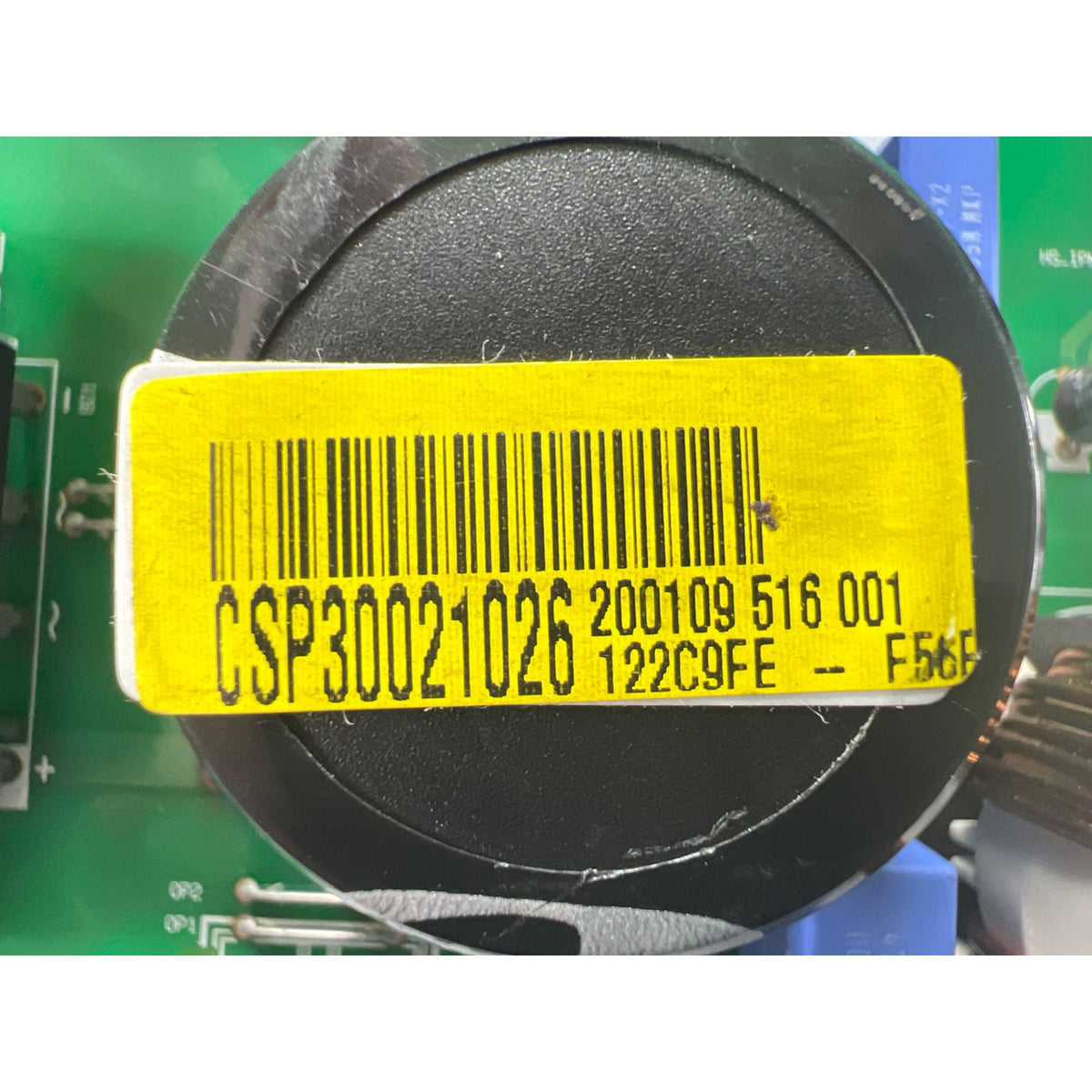 CSP30021026 LG Refrigerator Main Control Board Part Number Sticker - Appliance Pro USA