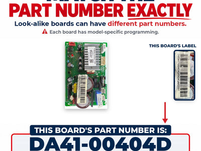 DA41-00404D Samsung Refrigerator Inverter Board Replacement. — alternate view