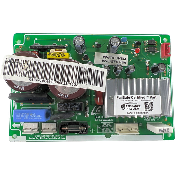 DA41-00404E Samsung Refrigerator Inverter Board Replacement — FailSafe Certified — Appliance Pro USA — image 1