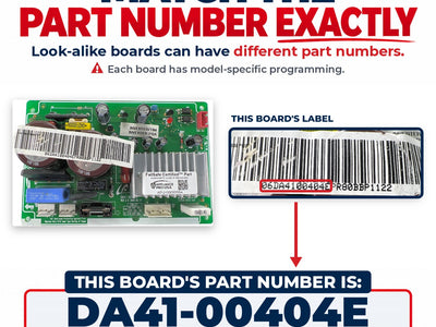 DA41-00404E Samsung Refrigerator Inverter Board Replacement — alternate view