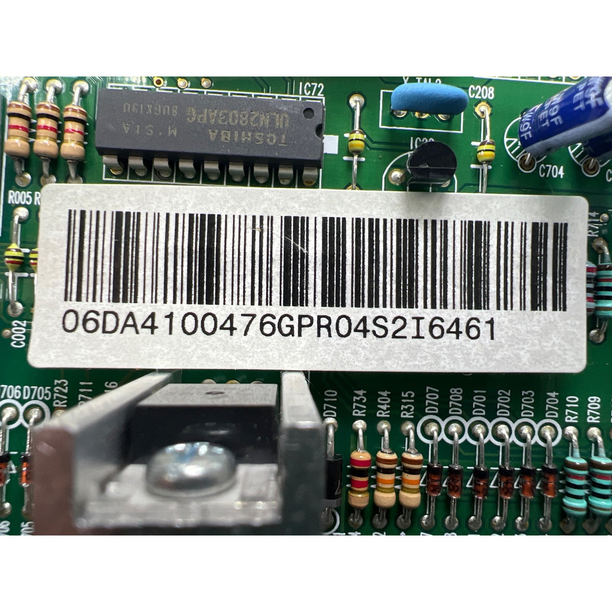 DA41-00476G Samsung Refrigerator Main Control Board Part Number Sticker - Appliance Pro USA