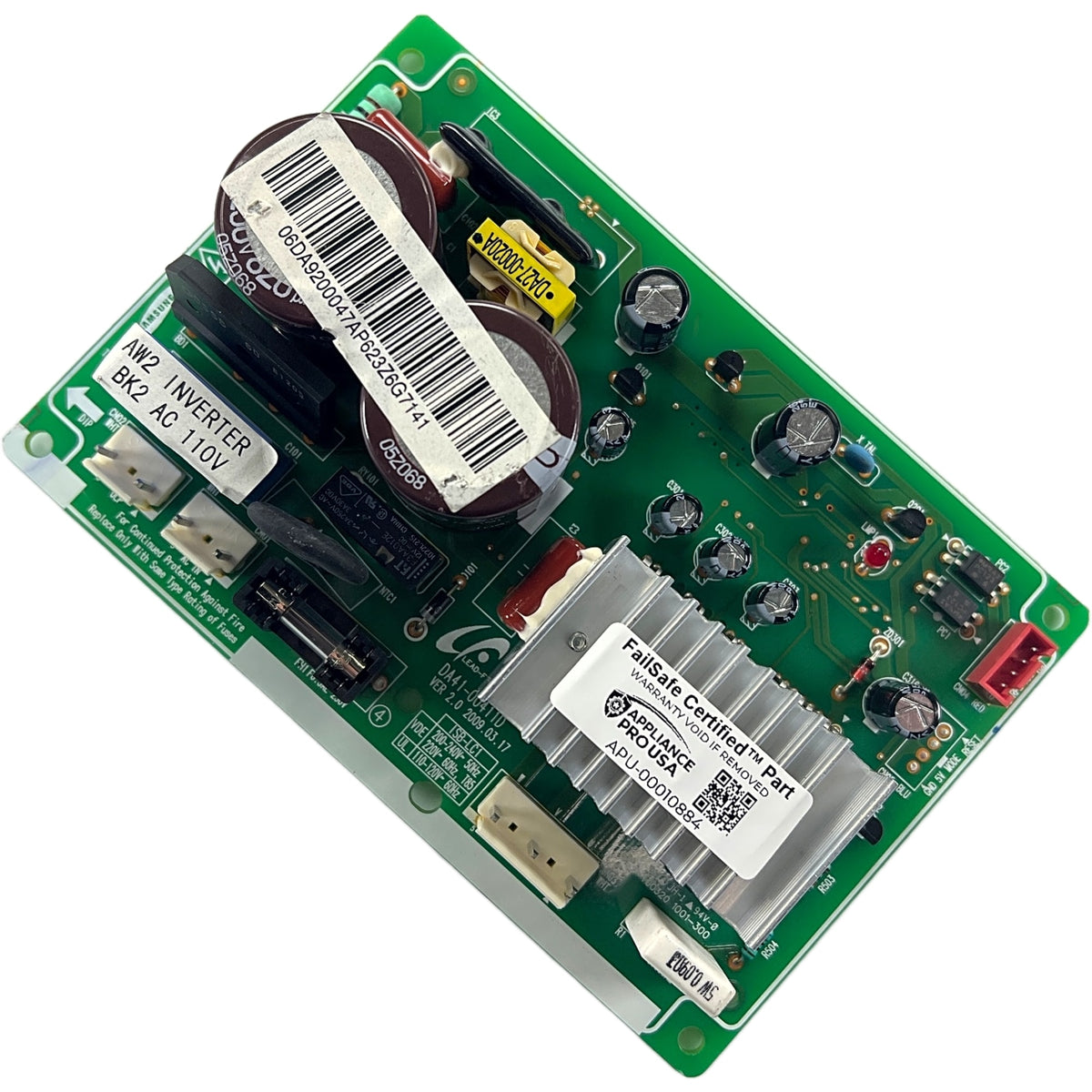 Samsung Refrigerator Main Control Board - Part Number DA92-00047A - Appliance Pro USA