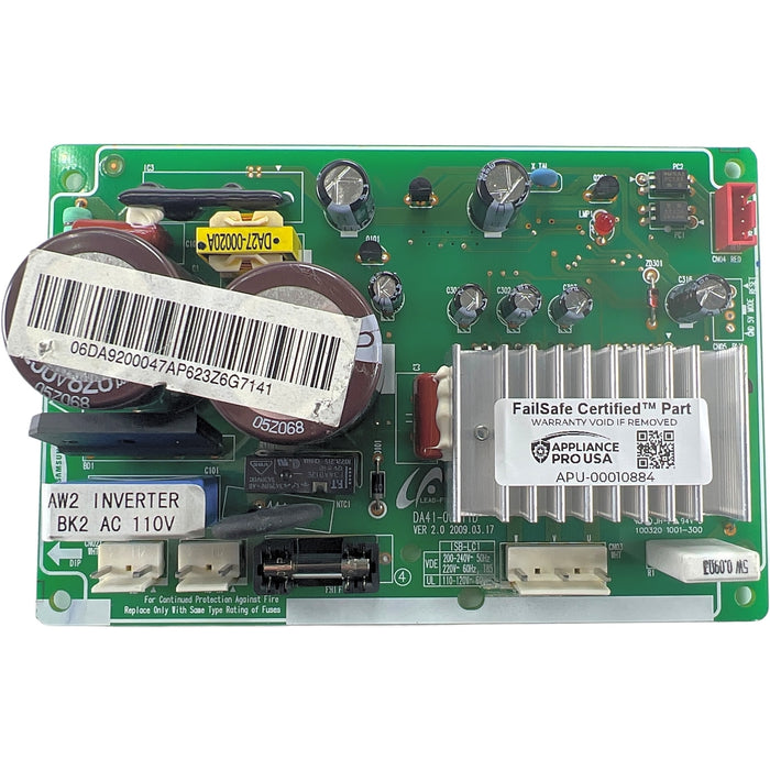 DA92-00047A Samsung Refrigerator Inverter Board Replacement — FailSafe Certified — Appliance Pro USA — image 1