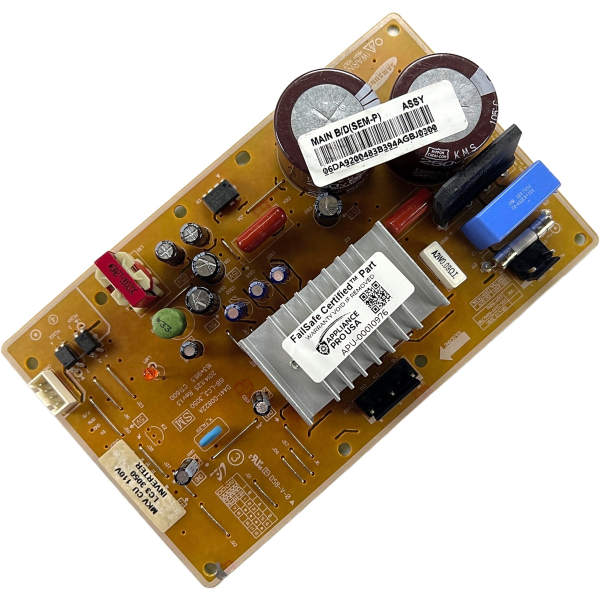 Samsung Refrigerator Main Control Board - Part Number DA92-00483B - Appliance Pro USA