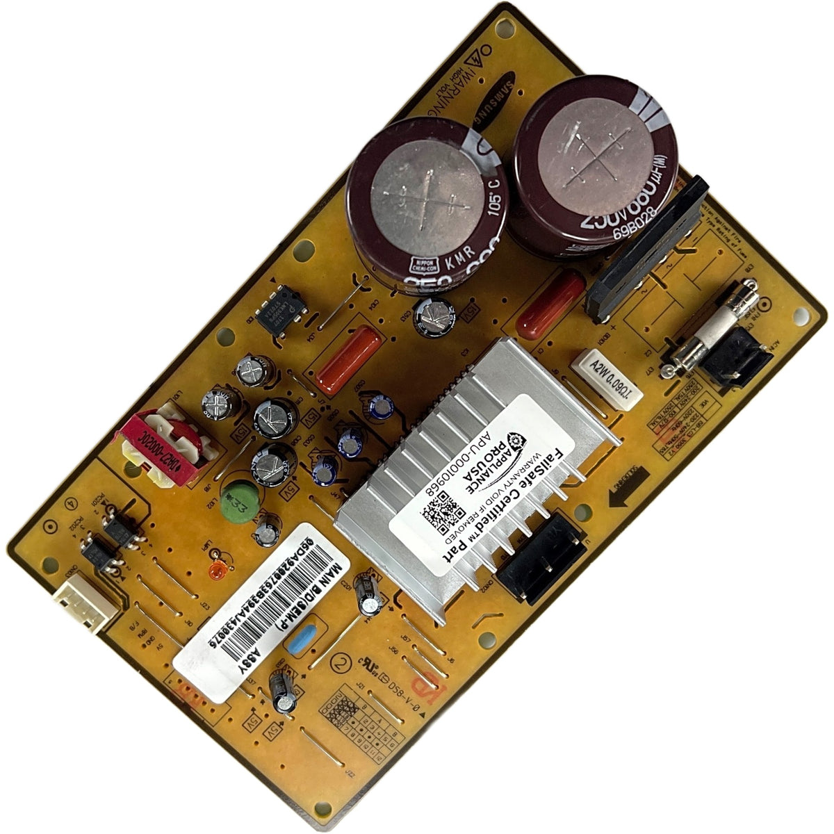 Samsung Refrigerator Main Control Board - Part Number DA92-00763B - Appliance Pro USA