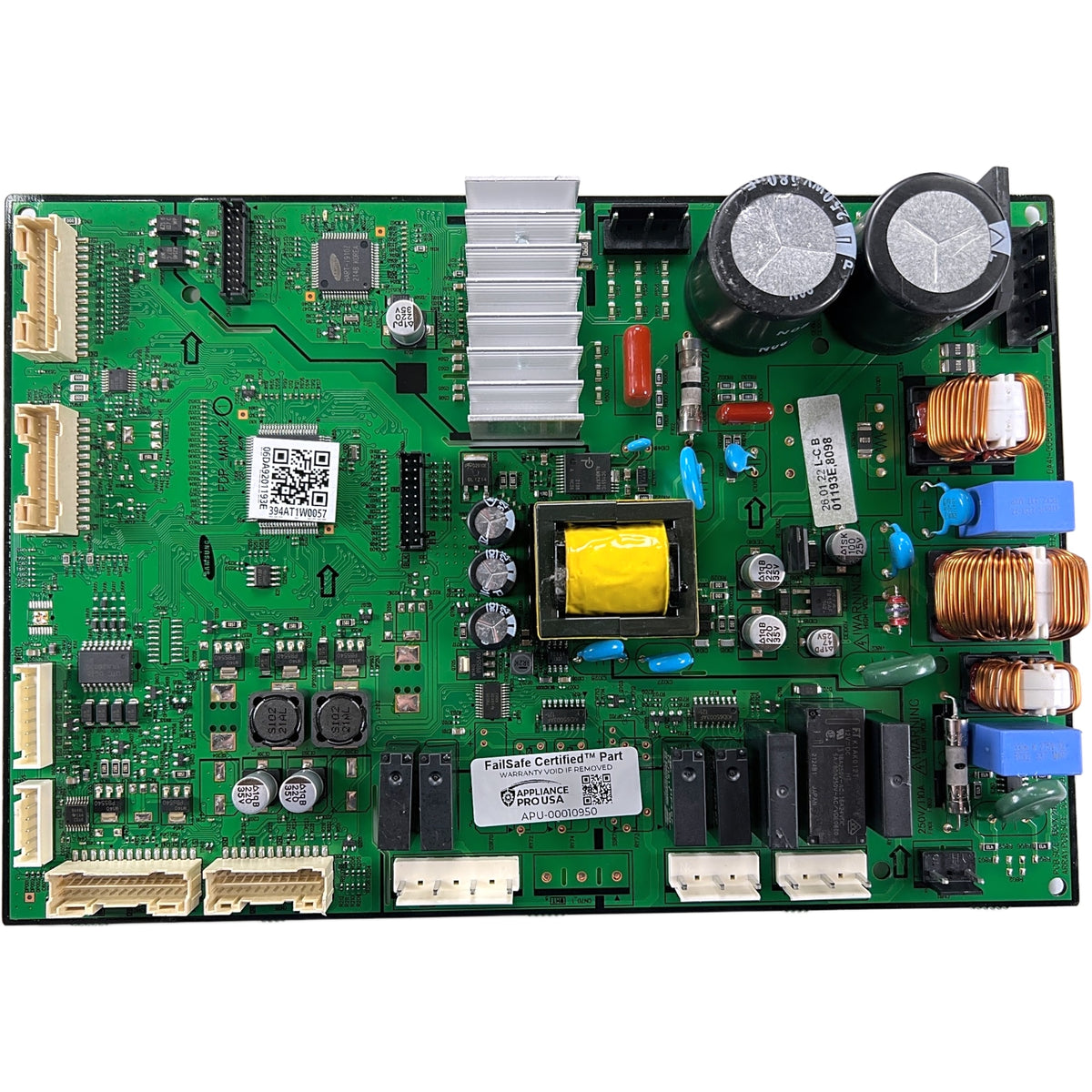 DA92-01193E Samsung Refrigerator Main Control Board - Genuine OEM FailSafe Certified Reconditioned