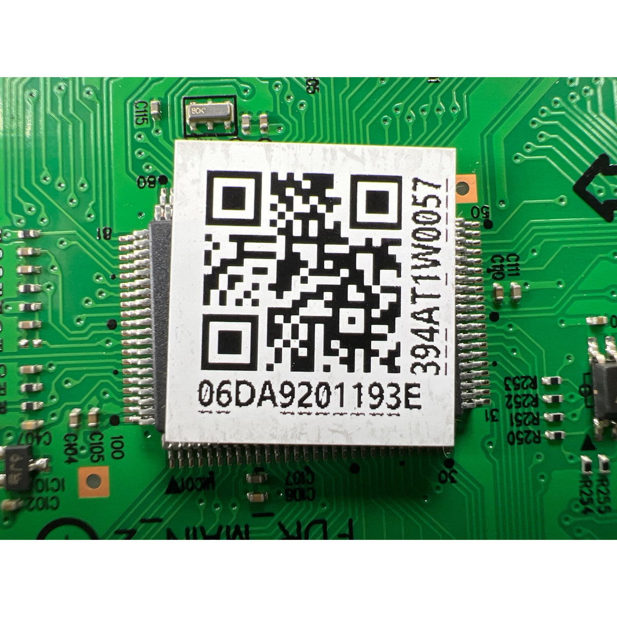 DA92-01193E Samsung Refrigerator Main Control Board Part Number Sticker - Appliance Pro USA