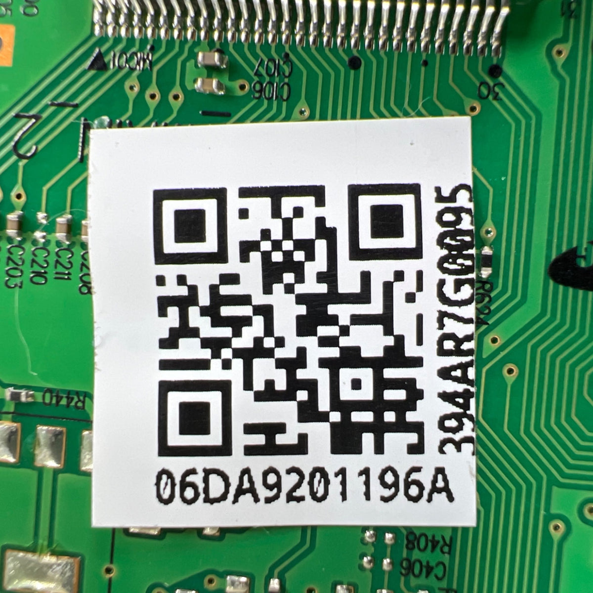 DA92-01196A Samsung Refrigerator Main Control Board Part Number Sticker - Appliance Pro USA