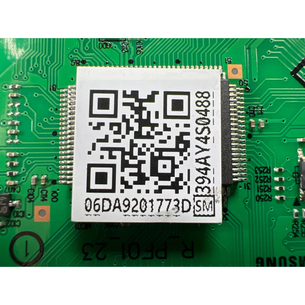 DA92-01773D Samsung Refrigerator Main Control Board Part Number Sticker - Appliance Pro USA