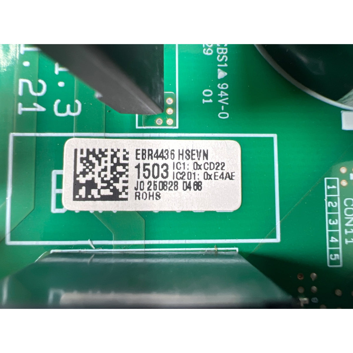 EBR44361503 LG Refrigerator Main Control Board Part Number Sticker - Appliance Pro USA