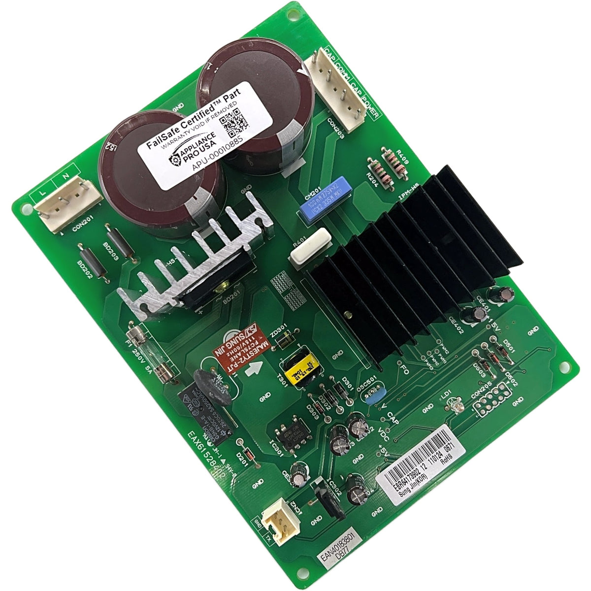 LG Refrigerator Main Control Board - Part Number EBR64173902 - Appliance Pro USA