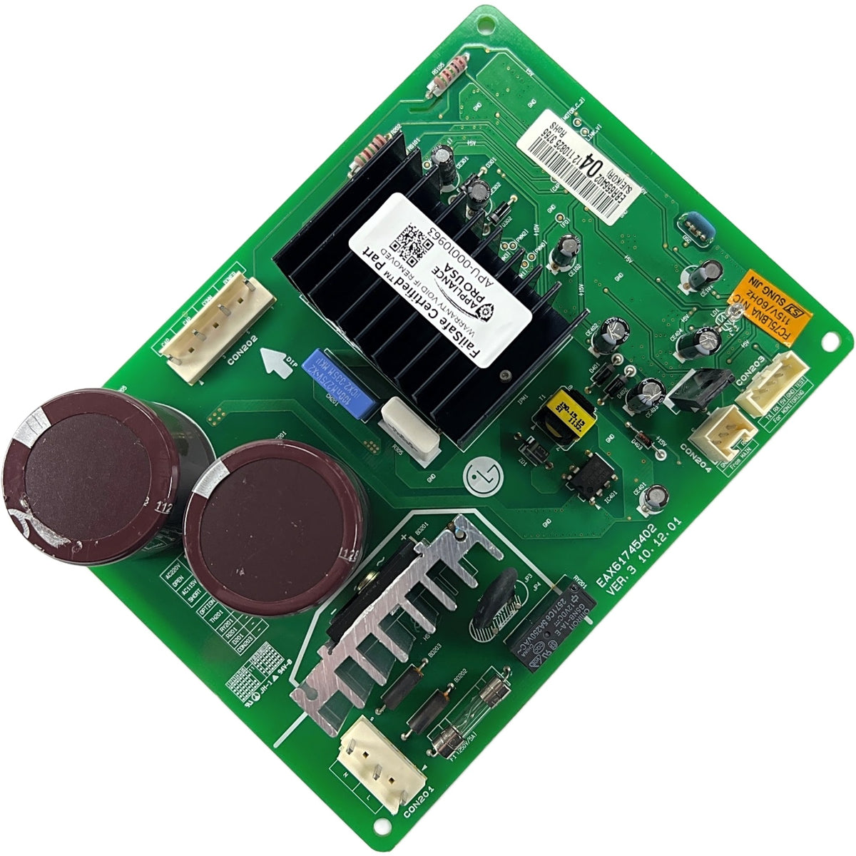 LG Refrigerator Main Control Board - Part Number EBR65640204 - Appliance Pro USA