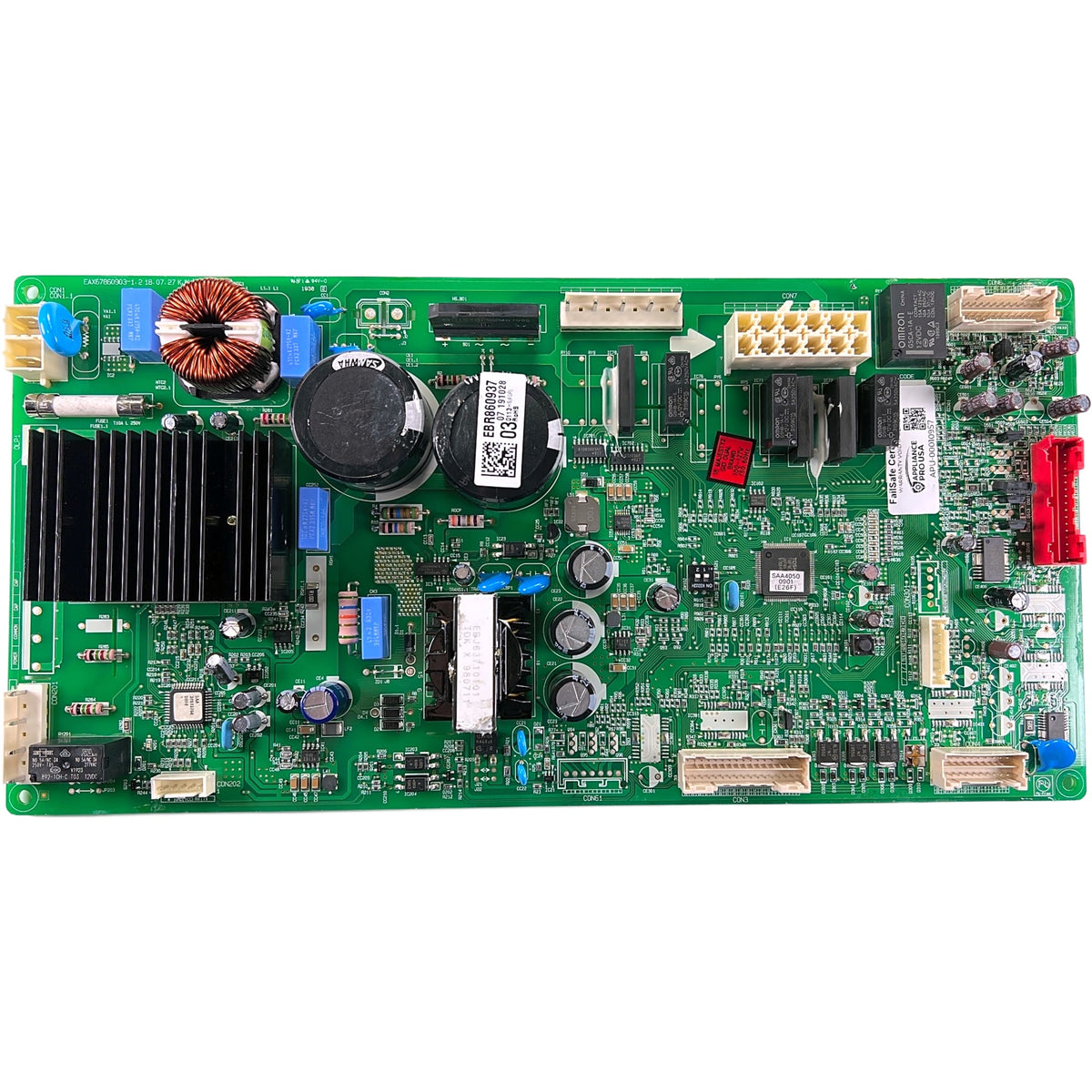 EBR86093703 LG Refrigerator Main Control Board - Genuine OEM FailSafe Certified Reconditioned