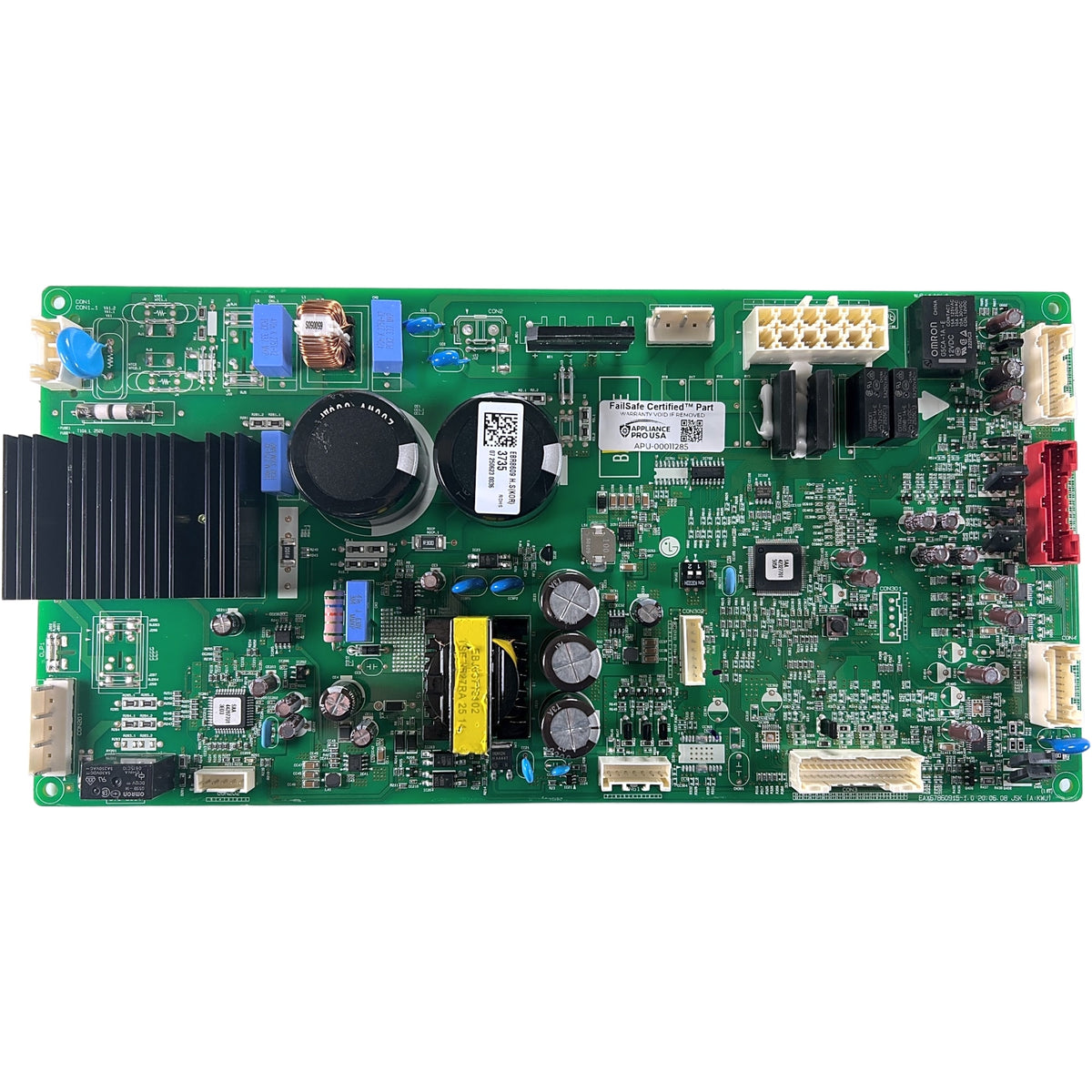 EBR86093735 LG Refrigerator Main Control Board - Genuine OEM FailSafe Certified Reconditioned