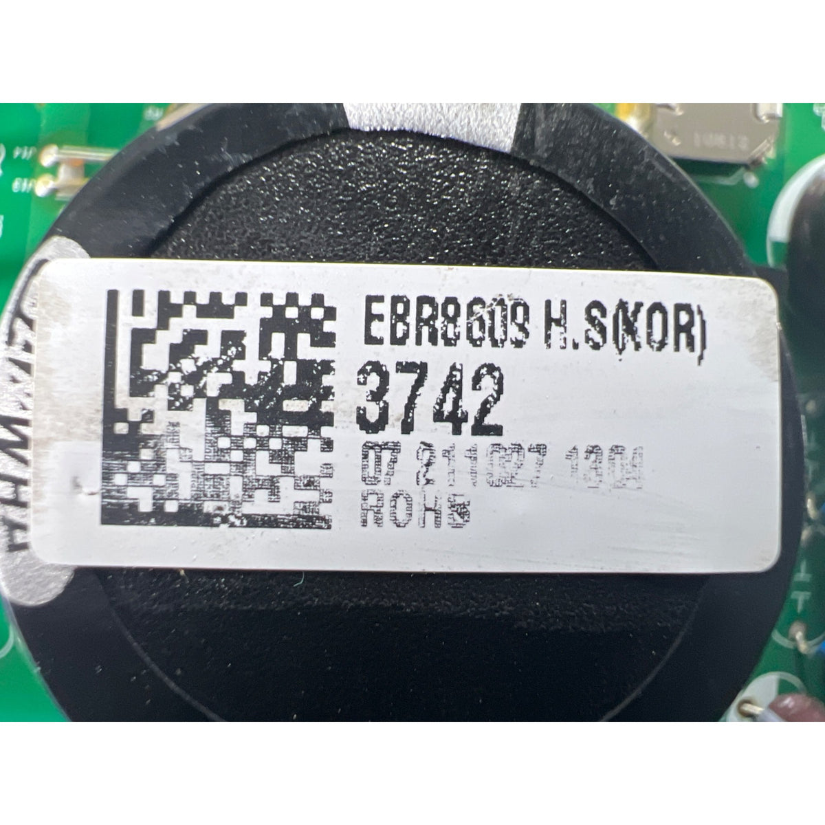 EBR86093742 LG Refrigerator Main Control Board Part Number Sticker - Appliance Pro USA