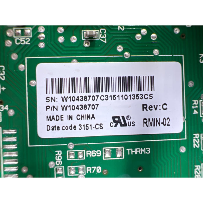 W10438707 Whirlpool OEM Refrigerator Main Control Board Replacement - W11035752 — FailSafe Certified — Appliance Pro USA — image 5