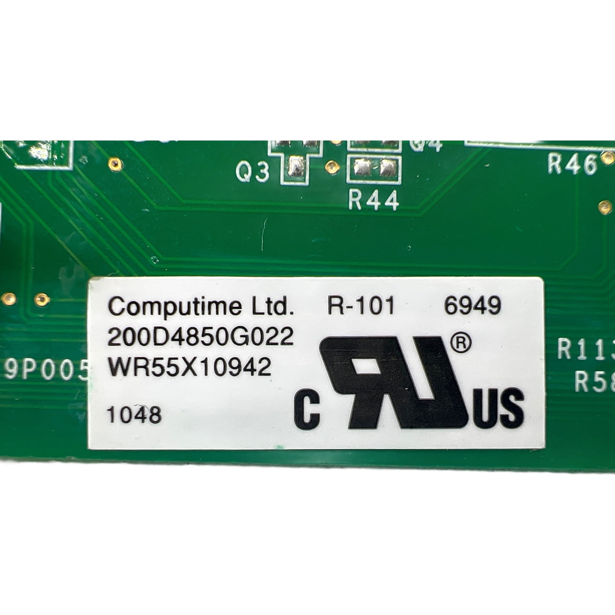 WR55X10942 GE Refrigerator Main Control Board Part Number Sticker - Appliance Pro USA